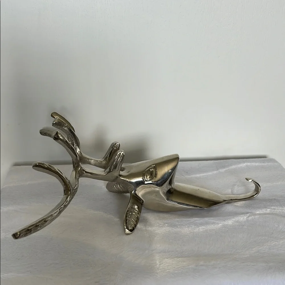 Silver Deer Wall Hook
